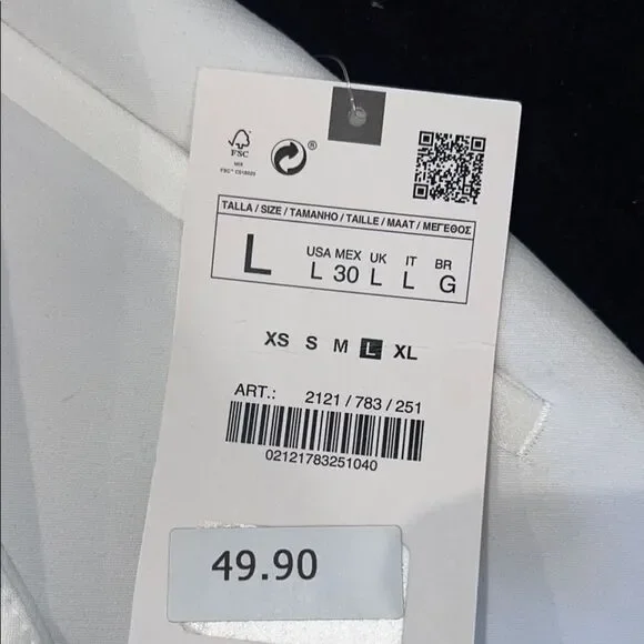 Zara White Trousers - Picture 8 of 11